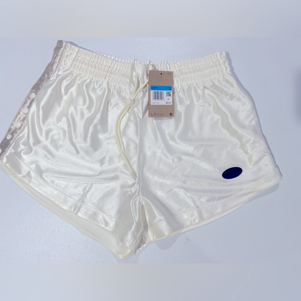 White Nike shorts